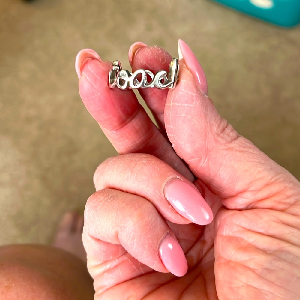 Sterling Coach ring